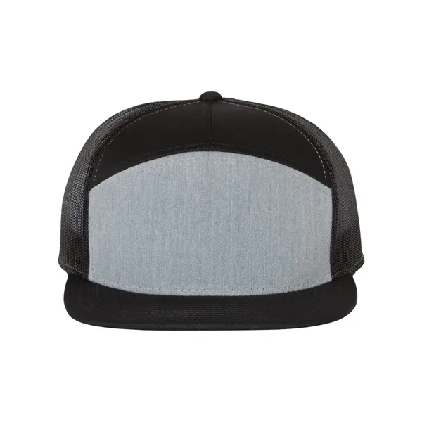 Richardson Seven-Panel Trucker Cap - Richardson Seven-Panel Trucker Cap - Image 21 of 34