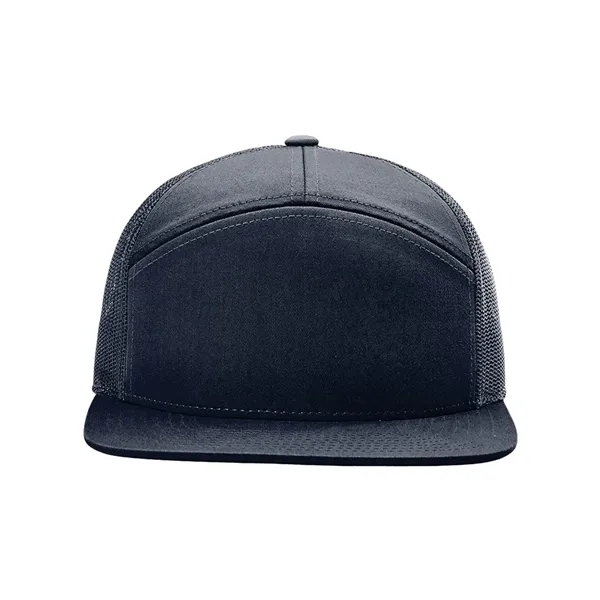 Richardson Seven-Panel Trucker Cap - Richardson Seven-Panel Trucker Cap - Image 25 of 34
