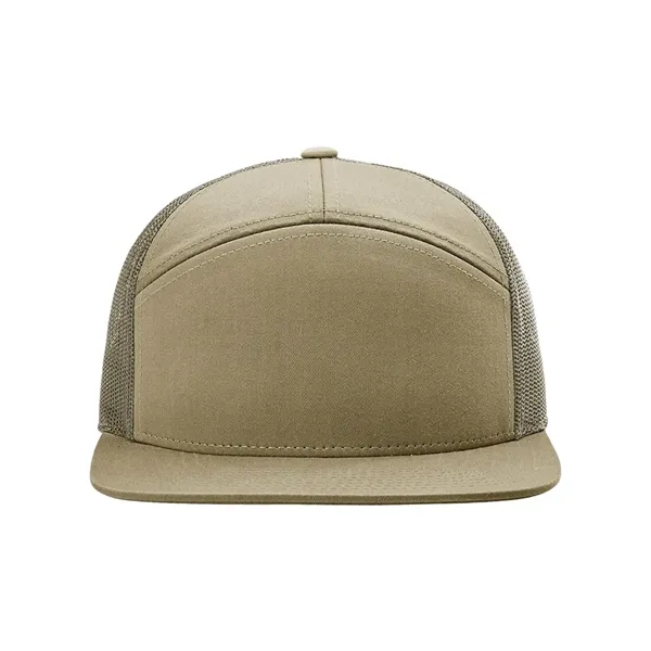 Richardson Seven-Panel Trucker Cap - Richardson Seven-Panel Trucker Cap - Image 27 of 34