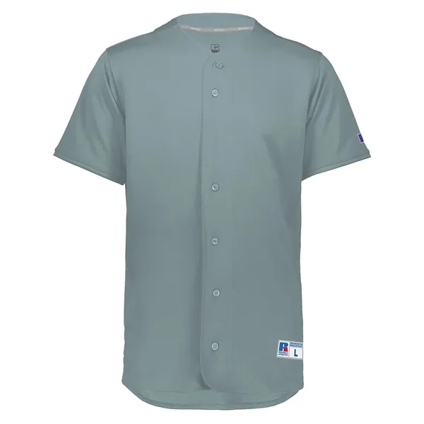 Russell Athletic Unisex Five Tool Full-Button Front Baseb... - Russell Athletic Unisex Five Tool Full-Button Front Baseb... - Image 0 of 2