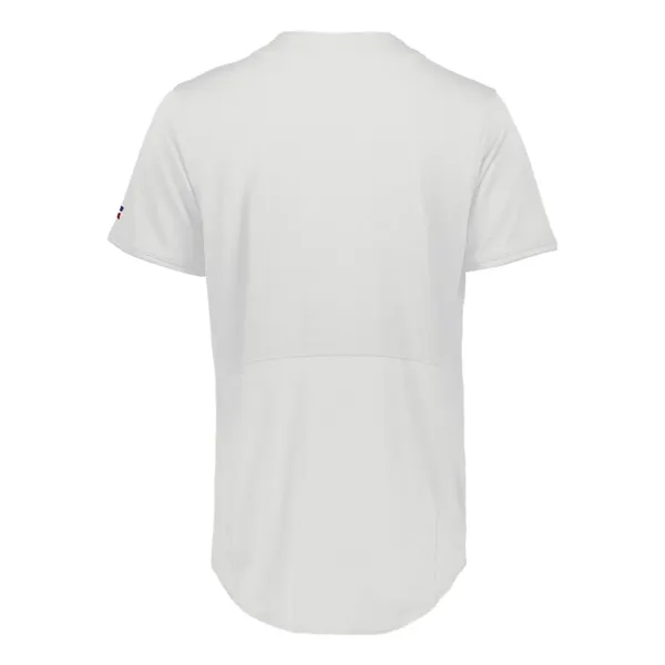 Russell Athletic Unisex Five Tool Full-Button Front Baseb... - Russell Athletic Unisex Five Tool Full-Button Front Baseb... - Image 2 of 2