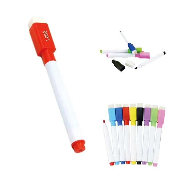 Whiteboard Markers Colorful Erasable Writing Pens - Whiteboard Markers Colorful Erasable Writing Pens - Image 0 of 8