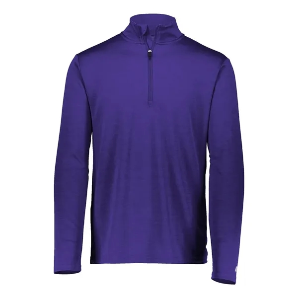 Russell Athletic Men's Striated Quarter-Zip Pullover - Russell Athletic Men's Striated Quarter-Zip Pullover - Image 14 of 18