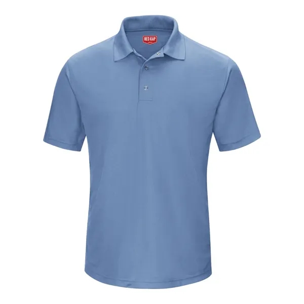 Custom Red Kap Men's Performance Knit Gripper-Front Polo