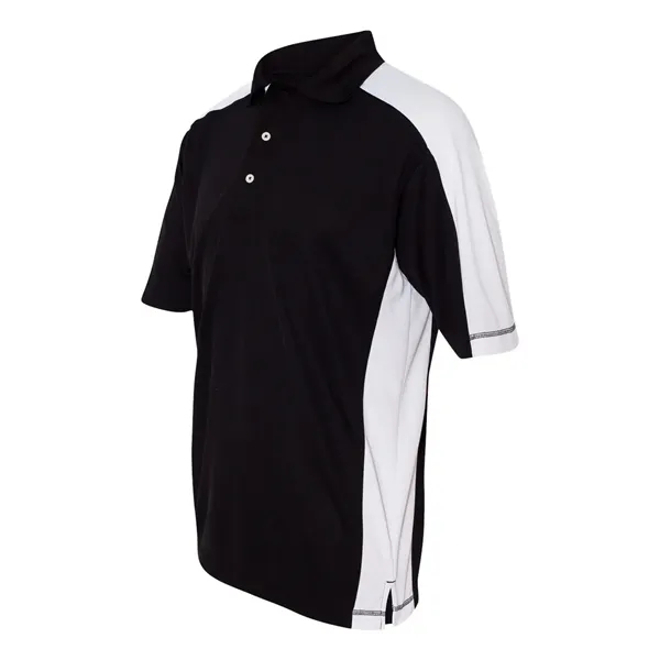 Sierra Pacific Men's Colorblocked Moisture Free Mesh Polo - Sierra Pacific Men's Colorblocked Moisture Free Mesh Polo - Image 5 of 24