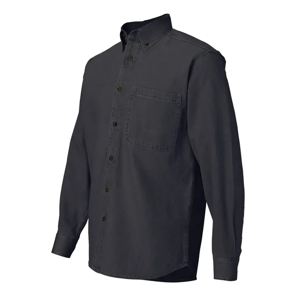 Sierra Pacific Men's Denim Shirt - Sierra Pacific Men's Denim Shirt - Image 2 of 9
