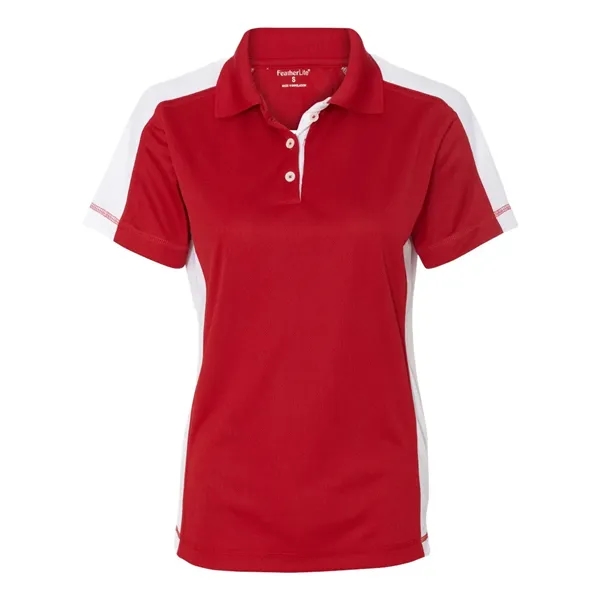 Sierra Pacific Women's Colorblocked Moisture Free Mesh Polo - Sierra Pacific Women's Colorblocked Moisture Free Mesh Polo - Image 7 of 18
