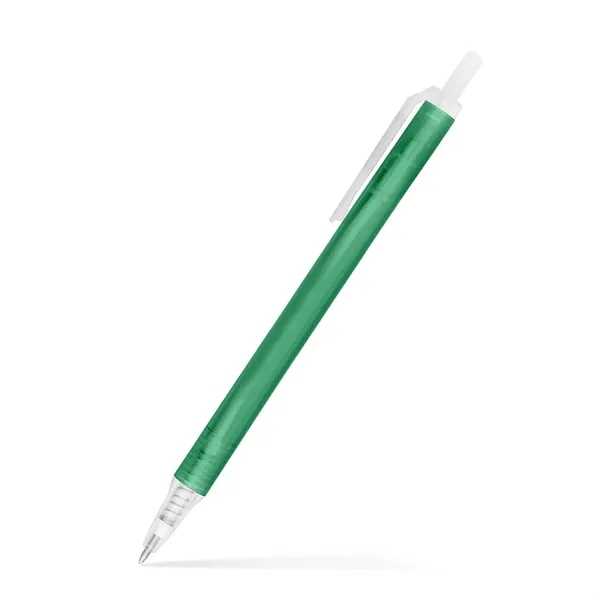 Amber Frosted Translucent Stick Click Pen - Amber Frosted Translucent Stick Click Pen - Image 17 of 20