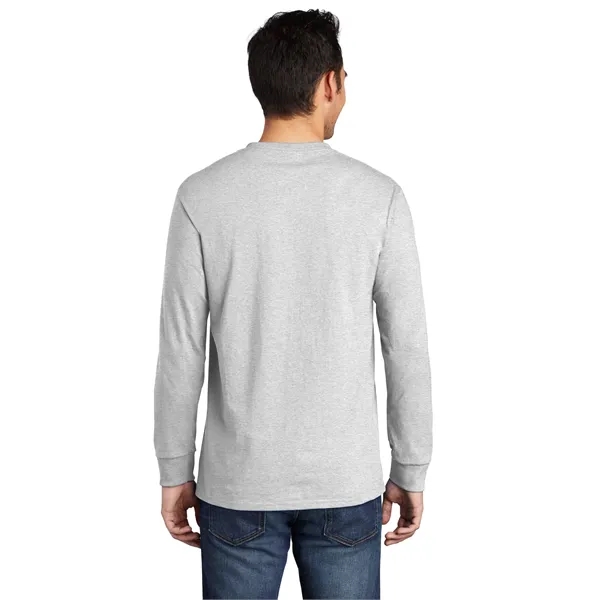 Port & Co Tall Long Sleeve Essential Pocket Tee. - Port & Co Tall Long Sleeve Essential Pocket Tee. - Image 5 of 36