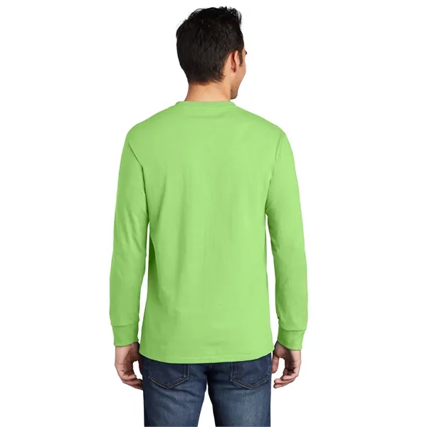 Port & Co Tall Long Sleeve Essential Pocket Tee. - Port & Co Tall Long Sleeve Essential Pocket Tee. - Image 12 of 36
