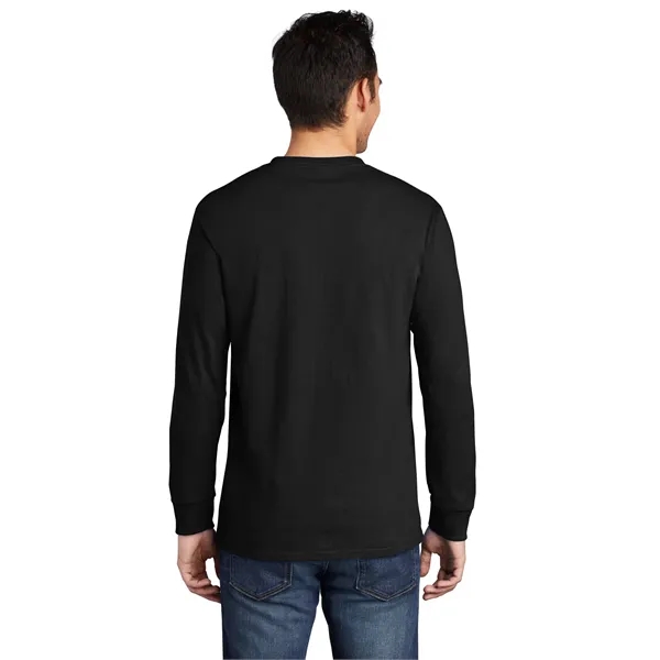 Port & Co Tall Long Sleeve Essential Pocket Tee. - Port & Co Tall Long Sleeve Essential Pocket Tee. - Image 25 of 36