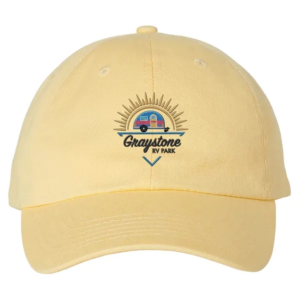 Valucap - Adult Bio-Washed Classic Dad's Cap - Valucap - Adult Bio-Washed Classic Dad's Cap - Image 8 of 73