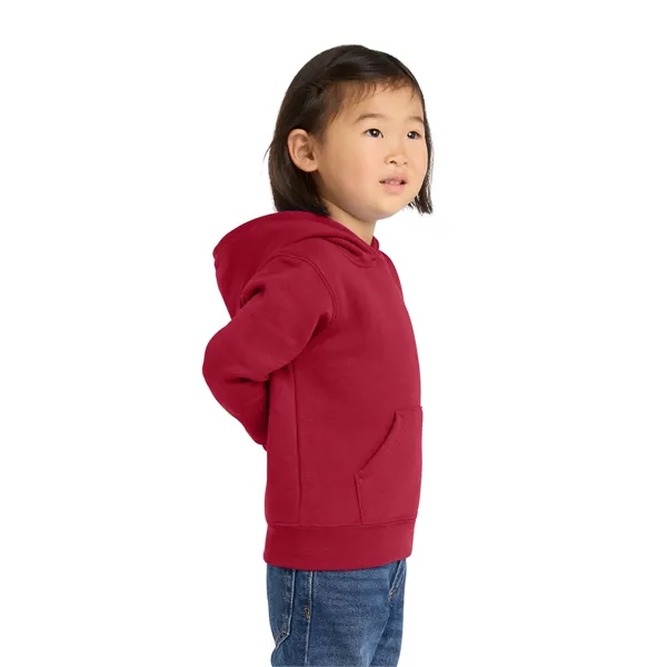 Port & Co Toddler Core Fleece Pullover Hooded Sweatshirt. - Port & Co Toddler Core Fleece Pullover Hooded Sweatshirt. - Image 3 of 29