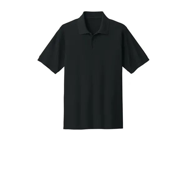 Port & Co Core Blend Pique Polo. - Port & Co Core Blend Pique Polo. - Image 19 of 50