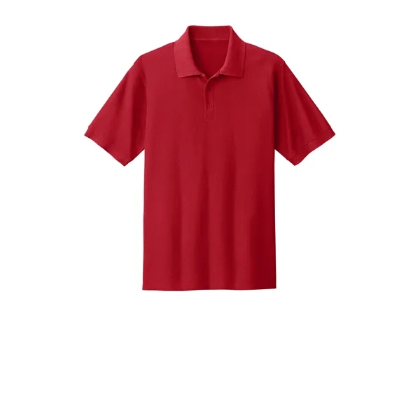 Port & Co Core Blend Pique Polo. - Port & Co Core Blend Pique Polo. - Image 30 of 50