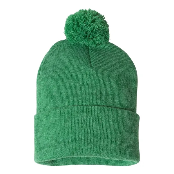 Sportsman 12" Pom-Pom Cuffed Beanie - Sportsman 12" Pom-Pom Cuffed Beanie - Image 18 of 66
