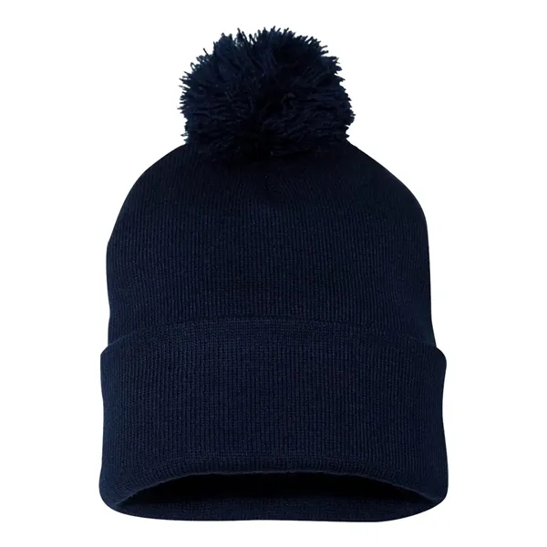 Sportsman 12" Pom-Pom Cuffed Beanie - Sportsman 12" Pom-Pom Cuffed Beanie - Image 30 of 66