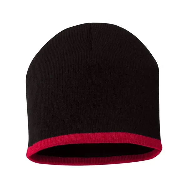Custom Sportsman 8" Bottom-Striped Beanie