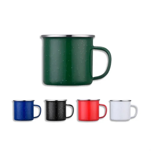 Cozy Camper 16 oz Stainless Steel Camp Mug - Cozy Camper 16 oz Stainless Steel Camp Mug - Image 8 of 17
