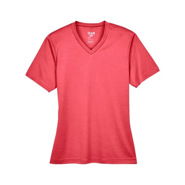 Team 365 Women's Sonic Heather Performance T-Shirt - Team 365 Women's Sonic Heather Performance T-Shirt - Image 13 of 16