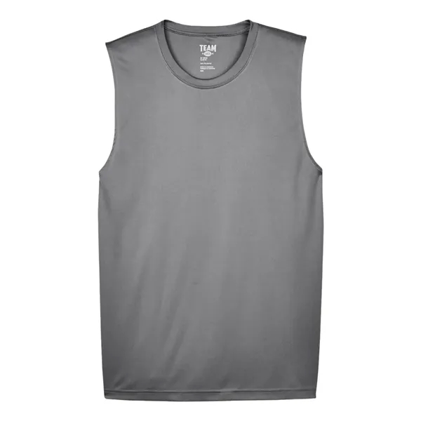 Team 365 Men's Zone Performance Muscle T-Shirt - Team 365 Men's Zone Performance Muscle T-Shirt - Image 7 of 16