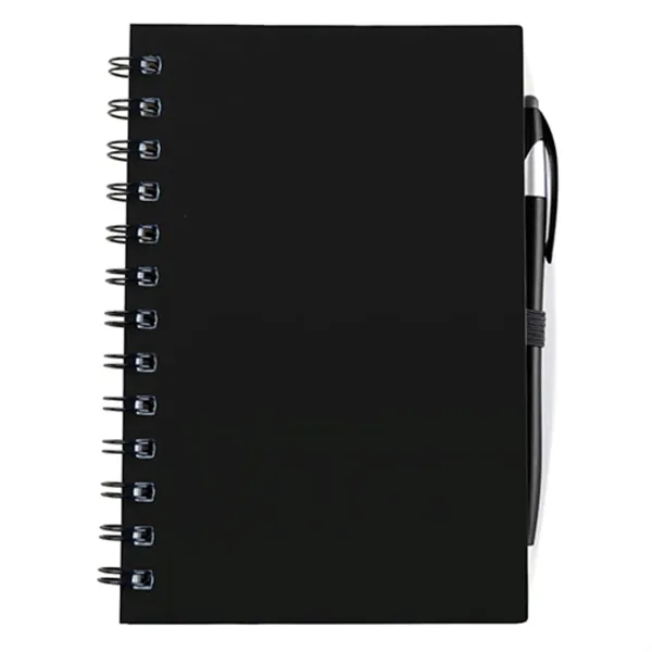 SpiralScript 5.5 x 7 Plastic Spiral Journal with Pen - SpiralScript 5.5 x 7 Plastic Spiral Journal with Pen - Image 11 of 14