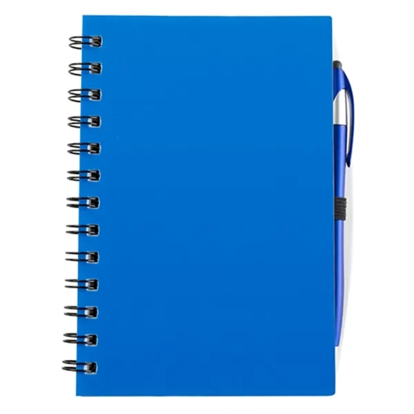 SpiralScript 5.5 x 7 Plastic Spiral Journal with Pen - SpiralScript 5.5 x 7 Plastic Spiral Journal with Pen - Image 12 of 14