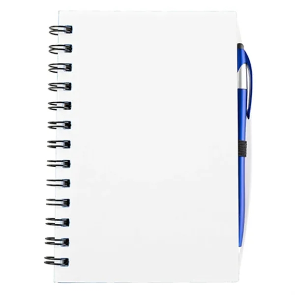 SpiralScript 5.5 x 7 Plastic Spiral Journal with Pen - SpiralScript 5.5 x 7 Plastic Spiral Journal with Pen - Image 14 of 14