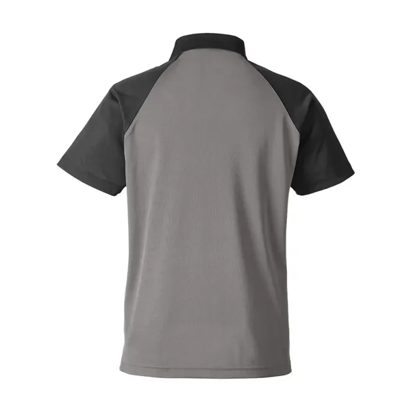 Team 365 Men's Command Snag-Protection Colorblock Polo - Team 365 Men's Command Snag-Protection Colorblock Polo - Image 4 of 10