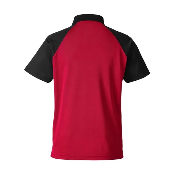 Team 365 Men's Command Snag-Protection Colorblock Polo - Team 365 Men's Command Snag-Protection Colorblock Polo - Image 6 of 10