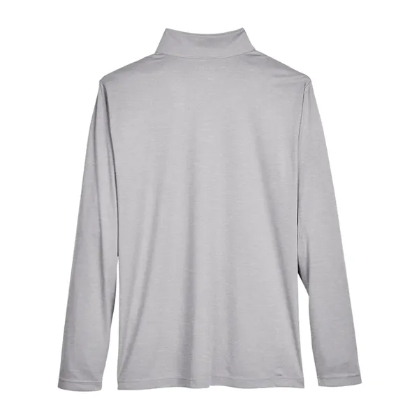 Team 365 Men's Zone Sonic Heather Performance Quarter-Zip... - Team 365 Men's Zone Sonic Heather Performance Quarter-Zip... - Image 2 of 16