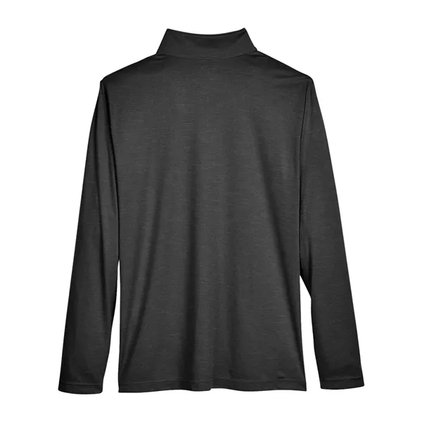 Team 365 Men's Zone Sonic Heather Performance Quarter-Zip... - Team 365 Men's Zone Sonic Heather Performance Quarter-Zip... - Image 4 of 16