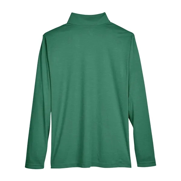 Team 365 Men's Zone Sonic Heather Performance Quarter-Zip... - Team 365 Men's Zone Sonic Heather Performance Quarter-Zip... - Image 10 of 16