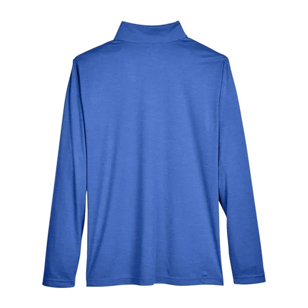 Team 365 Men's Zone Sonic Heather Performance Quarter-Zip... - Team 365 Men's Zone Sonic Heather Performance Quarter-Zip... - Image 16 of 16