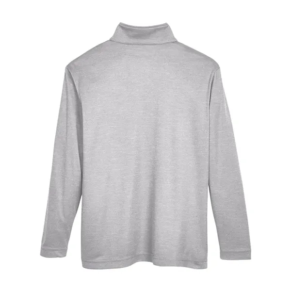 Team 365 Youth Zone Sonic Heather Performance Quarter-Zip...