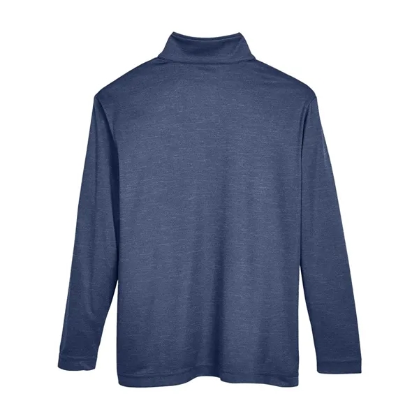 Team 365 Youth Zone Sonic Heather Performance Quarter-Zip...