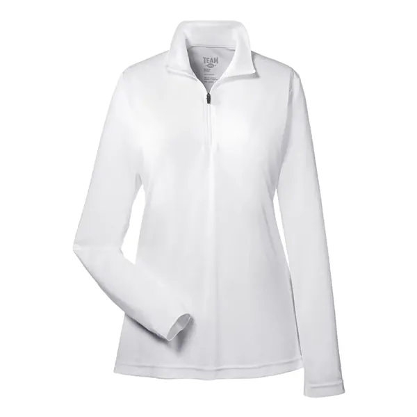 Team 365 Women's Zone Performance Quarter-Zip Pullover - Team 365 Women's Zone Performance Quarter-Zip Pullover - Image 12 of 12