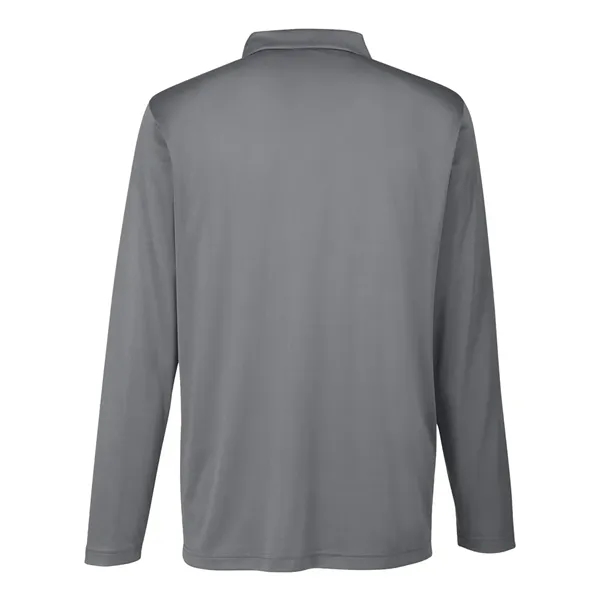 Team 365 Men's Zone Performance Long Sleeve Polo - Team 365 Men's Zone Performance Long Sleeve Polo - Image 8 of 12