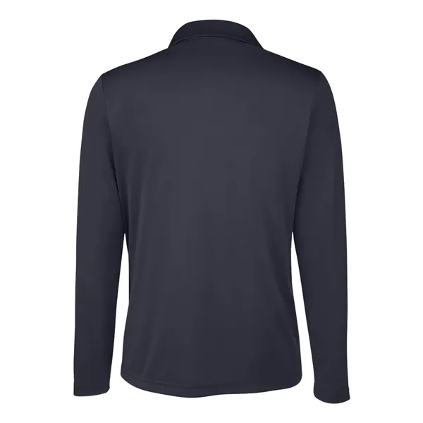 Team 365 Women's Zone Performance Long Sleeve Polo - Team 365 Women's Zone Performance Long Sleeve Polo - Image 2 of 12