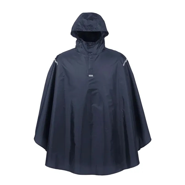 Team 365 Unisex Zone Protect Packable Poncho - Team 365 Unisex Zone Protect Packable Poncho - Image 2 of 4
