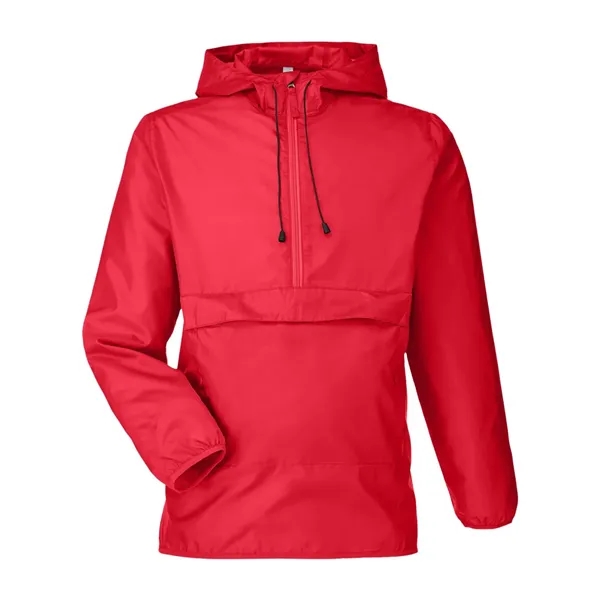 Team 365 Unisex Zone Protect Packable Anorak Jacket - Team 365 Unisex Zone Protect Packable Anorak Jacket - Image 5 of 10
