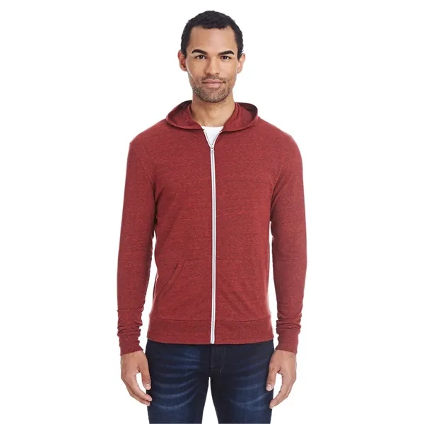 Threadfast Apparel Unisex Triblend Full-Zip Lightweight H... - Threadfast Apparel Unisex Triblend Full-Zip Lightweight H... - Image 0 of 0