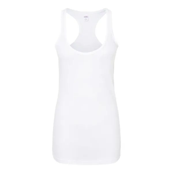 Tultex Women's Poly-Rich Racerback Tank Top - Tultex Women's Poly-Rich Racerback Tank Top - Image 17 of 18