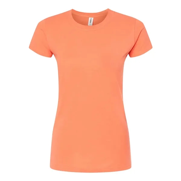 Tultex Women's Fine Jersey Slim Fit T-Shirt - Tultex Women's Fine Jersey Slim Fit T-Shirt - Image 12 of 54
