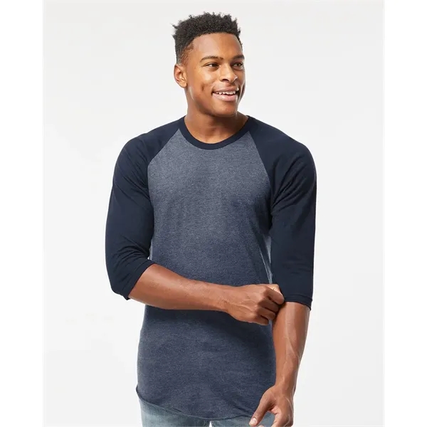 Tultex Unisex Fine Jersey Raglan T-Shirt - Tultex Unisex Fine Jersey Raglan T-Shirt - Image 0 of 38