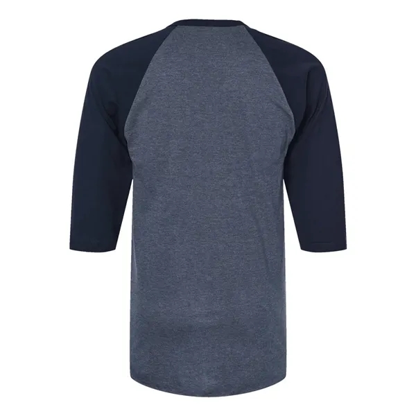 Tultex Unisex Fine Jersey Raglan T-Shirt - Tultex Unisex Fine Jersey Raglan T-Shirt - Image 5 of 38
