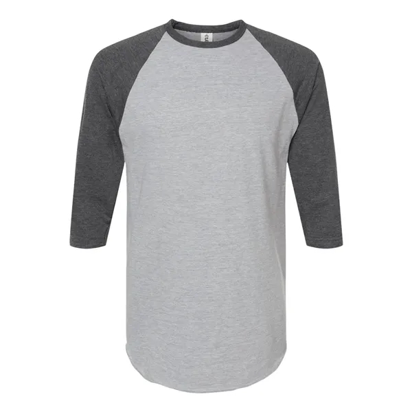 Tultex Unisex Fine Jersey Raglan T-Shirt - Tultex Unisex Fine Jersey Raglan T-Shirt - Image 6 of 38