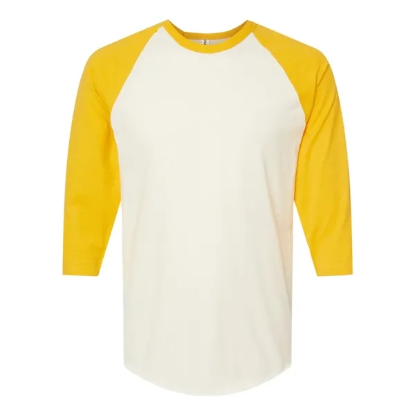 Tultex Unisex Fine Jersey Raglan T-Shirt - Tultex Unisex Fine Jersey Raglan T-Shirt - Image 9 of 38