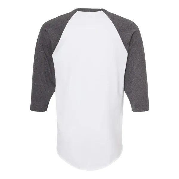 Tultex Unisex Fine Jersey Raglan T-Shirt - Tultex Unisex Fine Jersey Raglan T-Shirt - Image 12 of 38