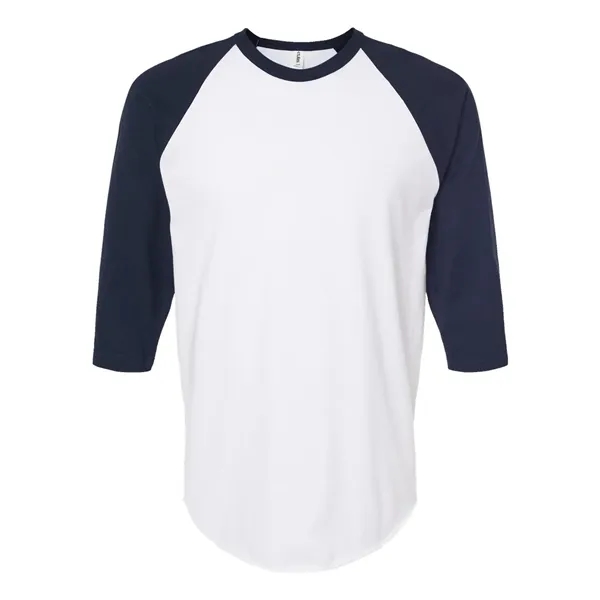 Tultex Unisex Fine Jersey Raglan T-Shirt - Tultex Unisex Fine Jersey Raglan T-Shirt - Image 15 of 38